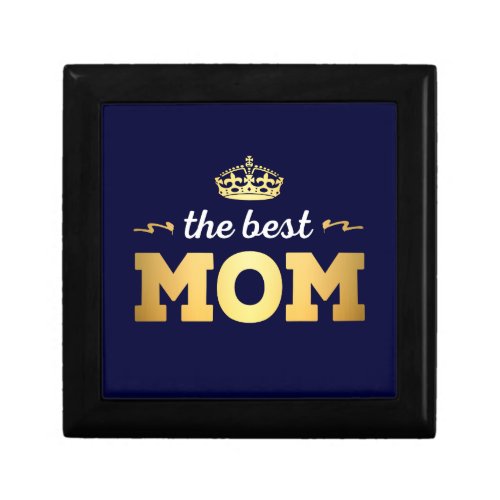 The Best Mom with crown Gift Box