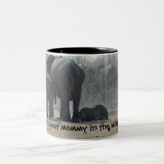 The best mommy in the world Two-Tone coffee mug