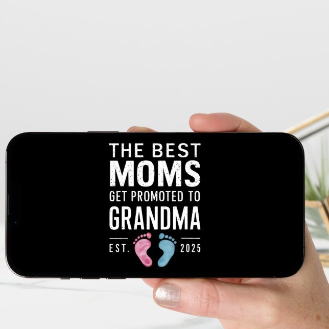 The Best Moms Get Promoted To Grandma Est 2025 Announcement (Front Digital)