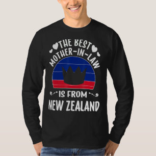 The Best Mother In Law New Zealander New Zealand M T-Shirt