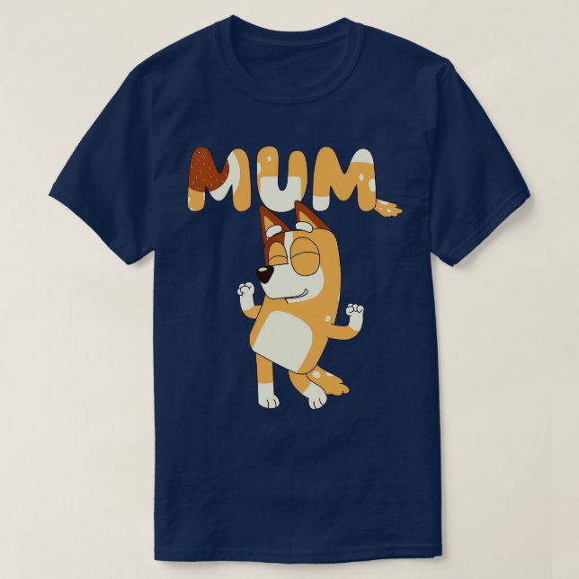 The Best MUM Mug T-Shirt (Design Front)