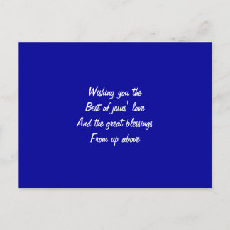 The best of jesus love postcard