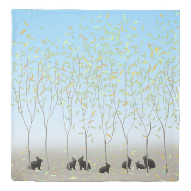 The Best of Summer and Winter Duvet Cover (Front)