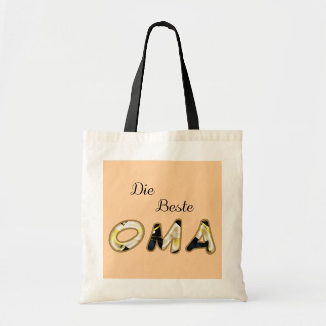 The Best Oma In German Tote Bag (Front)