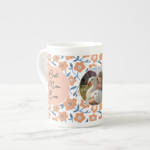 The best photo for Mom Bone China Mug