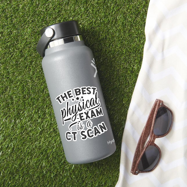 The Best Physical Exam Is A CT Scan Sticker (HydroFlask Insitu)