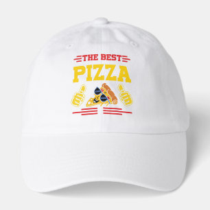 The Best Pizza T-Shirt Funny Food Lover Shirt Hat