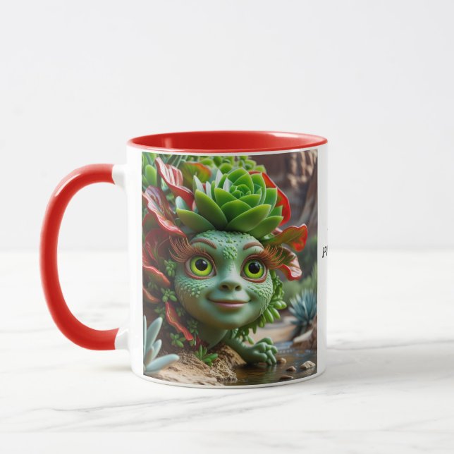 ''The Best Planty Mom In The World'' | Coffee Mug (Left)