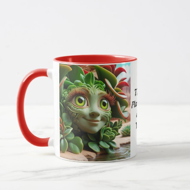 ''The Best Planty Mom In The World'' Coffee Mug (Left)