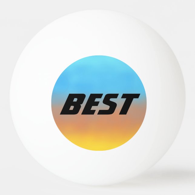 The Best Pong Ball (Front)