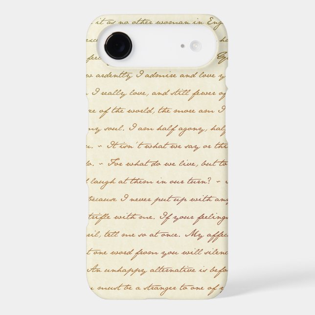 The Best Quotes from Jane Austen Case-Mate iPhone Case (Back)