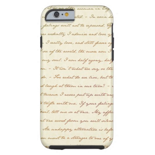 The Best Quotes from Jane Austen Tough iPhone 6 Case