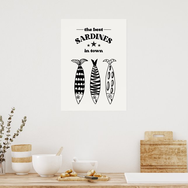 The best sardines in town  poster (Kitchen)