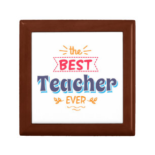 The Best Teacher Ever Gift Box
