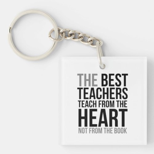 The Best teachers Keychain