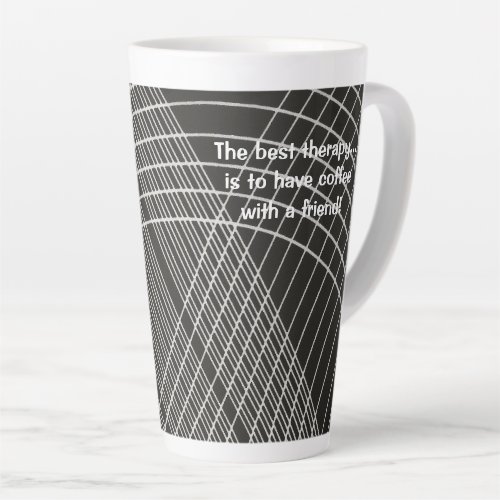 The Best Therapy Coffee Latte Mug