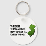 The best thing about New Jersey Is… Everything! Keychain