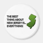 The best thing about New Jersey Is… Everything! Magnet
