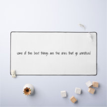 The Best Things Desk Mat
