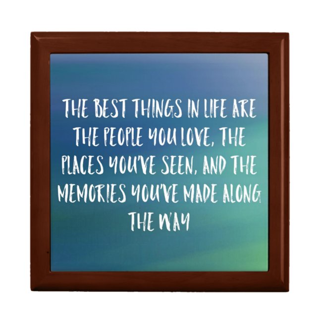 The Best Things Memory Box (Front)