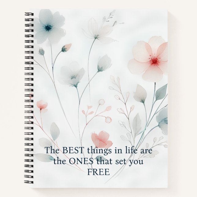 The Best Things Notebook (Front)