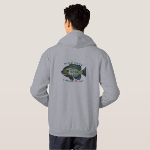 The Best Time To Go Fishing Bluegill Fish Hoodie