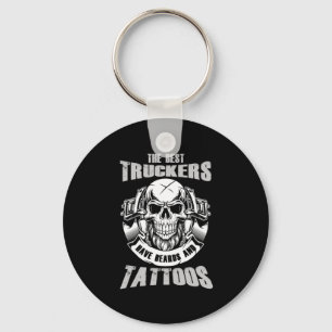 The Best Trucker Driver Cool Driver Gift Keychain