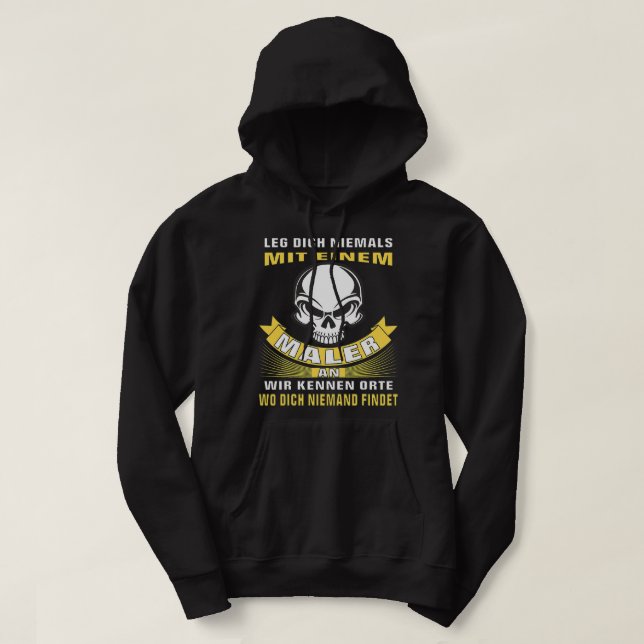 The best unique funny sayings painter 2 hoodie (Design Front)