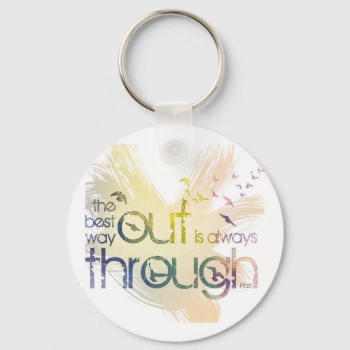 The best way out is always through keychain