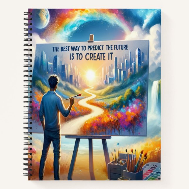 The Best Way to Predict the Future Notebook (Front)