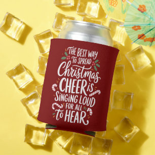 The Best Way To Spread Christmas Cheer Elf Xmas Can Cooler