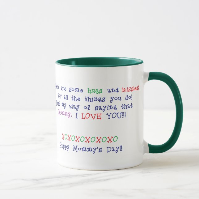 The Bestest Mommy In The World Mug (Right)