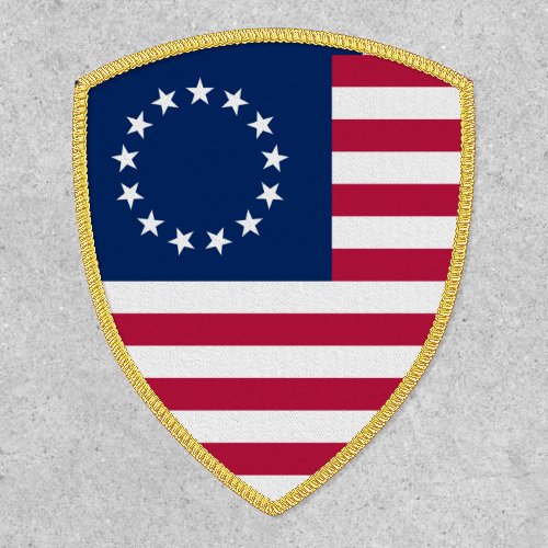 The Betsy Ross Flag Patch