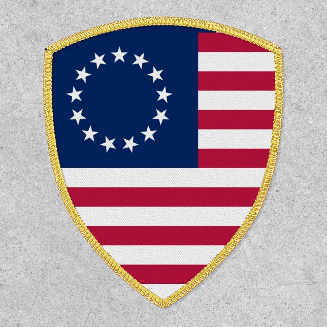 The Betsy Ross Flag Patch (Front)