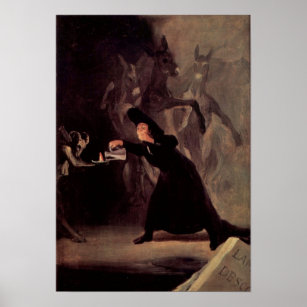 The Bewitched Man By Francisco Goya 1798 Poster