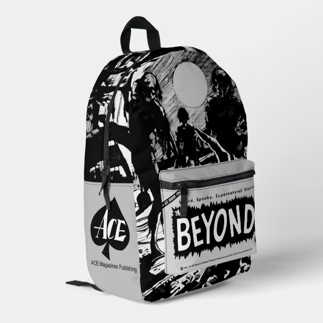 'The BEYOND' Horror Comic Backpack (Back Corner Left)
