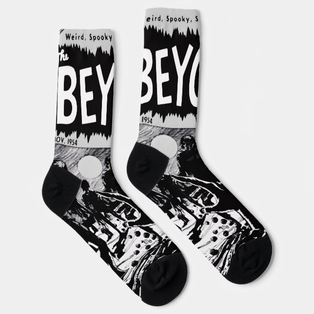 'The BEYOND' Horror Comic Socks (Right)