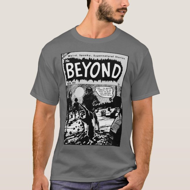 'The BEYOND' Horror Comic T-Shirt (Front)