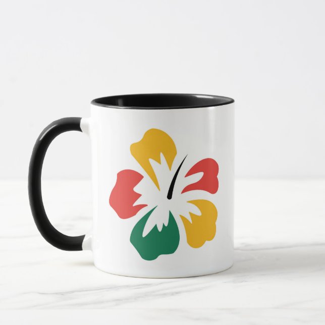 The BHM Hibiscus Mug (Left)