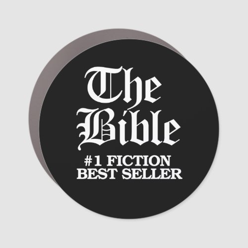 The Bible 1 Fiction Best Seller Car Magnet