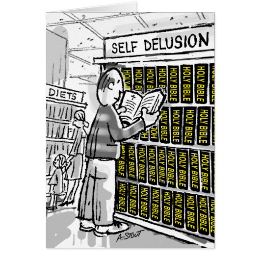 The Bible—Self Delusion! Cards (Front)