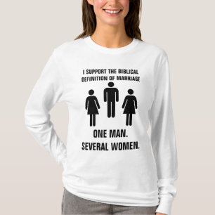 The Biblical definition of marriage T-Shirt