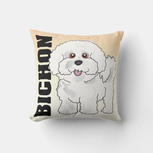 The Bichon Frise Pillow