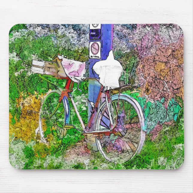 THE BICYCLE MOUSE PAD (Front)