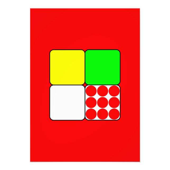 The Bicycle Race Jerseys 3 Red Photo Print (Front)