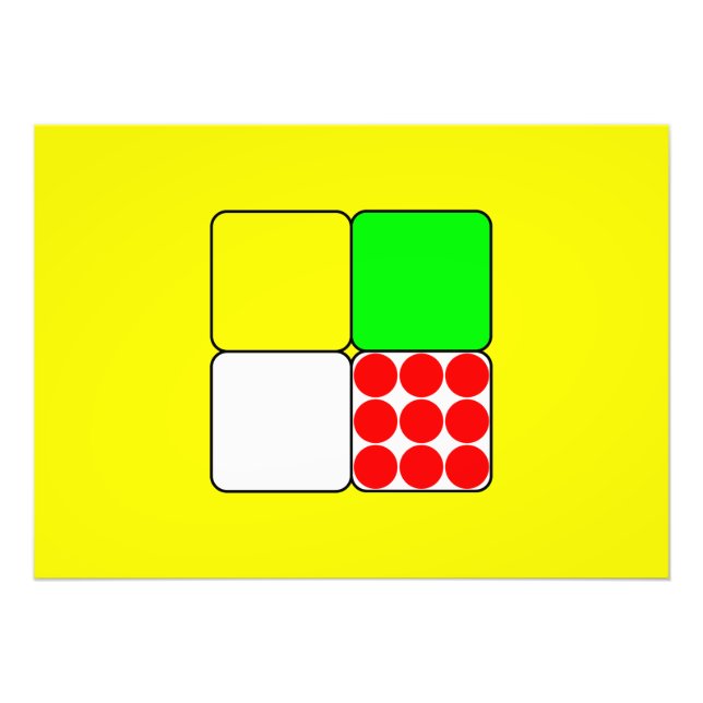 The Bicycle Race Jerseys 3 Yellow Photo Print (Front)