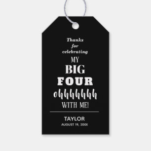 The BIG 40th Birthday Party Favor Gift Tags