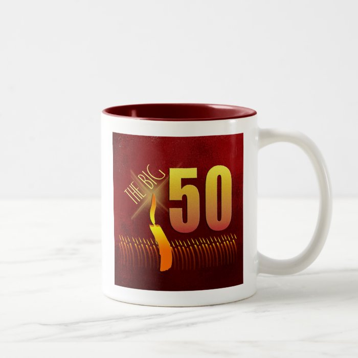 The Big 50 Birthday Mug