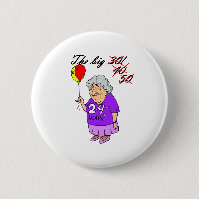 The Big 50 Button (Front)