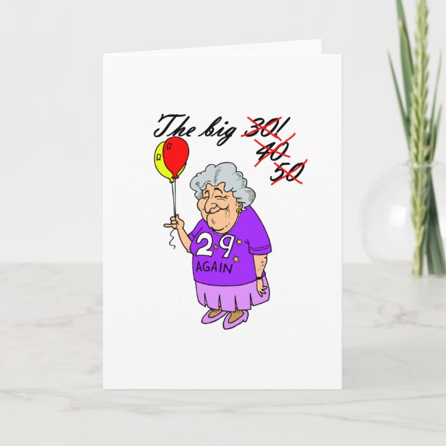 The Big 50 Card (Front)